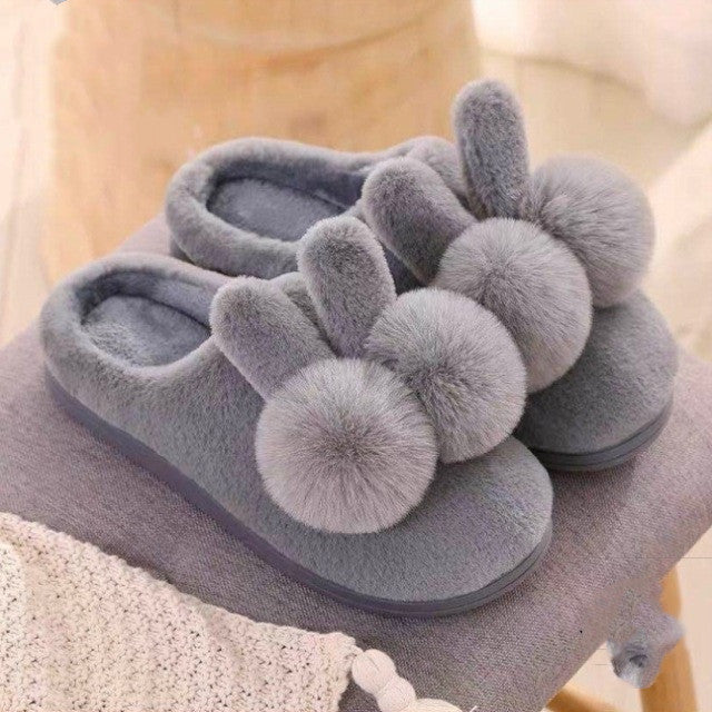 Pantoufles Chaleureuses en Coton pour Enfants – Duo Peluche Parents & Enfants