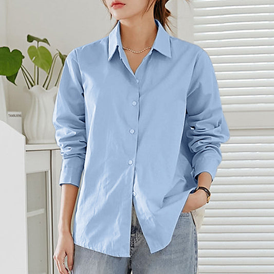 Blouse Élégante en Pur Coton – Charme Français Intemporel