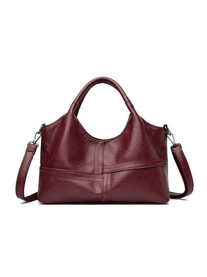 Sac Besace en Cuir Doux – Légèreté et Grande Capacité