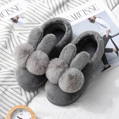 Pantoufles Chaleureuses en Coton pour Enfants – Duo Peluche Parents & Enfants
