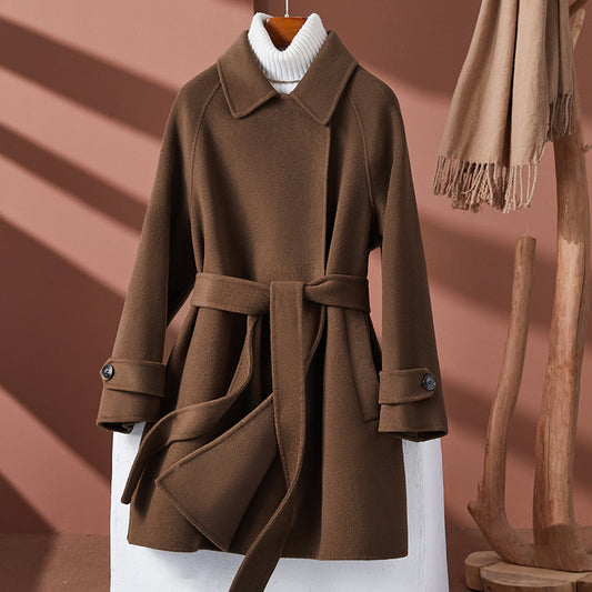 Manteau en Cachemire Réversible – Élégance et Polyvalence