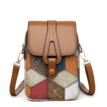Pochette Verticale en Cuir Doux – Style Décontracté et Élégant