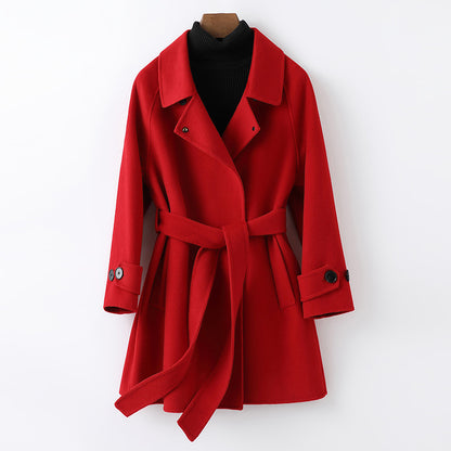 Manteau en Cachemire Réversible – Élégance et Polyvalence