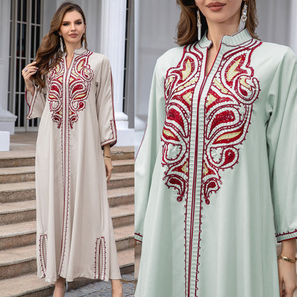 Robe Brodée Élégante – Chic Moderne pour Toutes Occasions