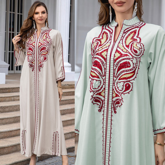 Robe Brodée Élégante – Chic Moderne pour Toutes Occasions