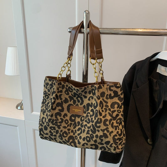 Sac à Bandoulière Léopard – Élégance Sauvage