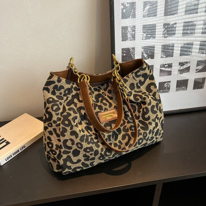 Sac à Bandoulière Léopard – Élégance Sauvage