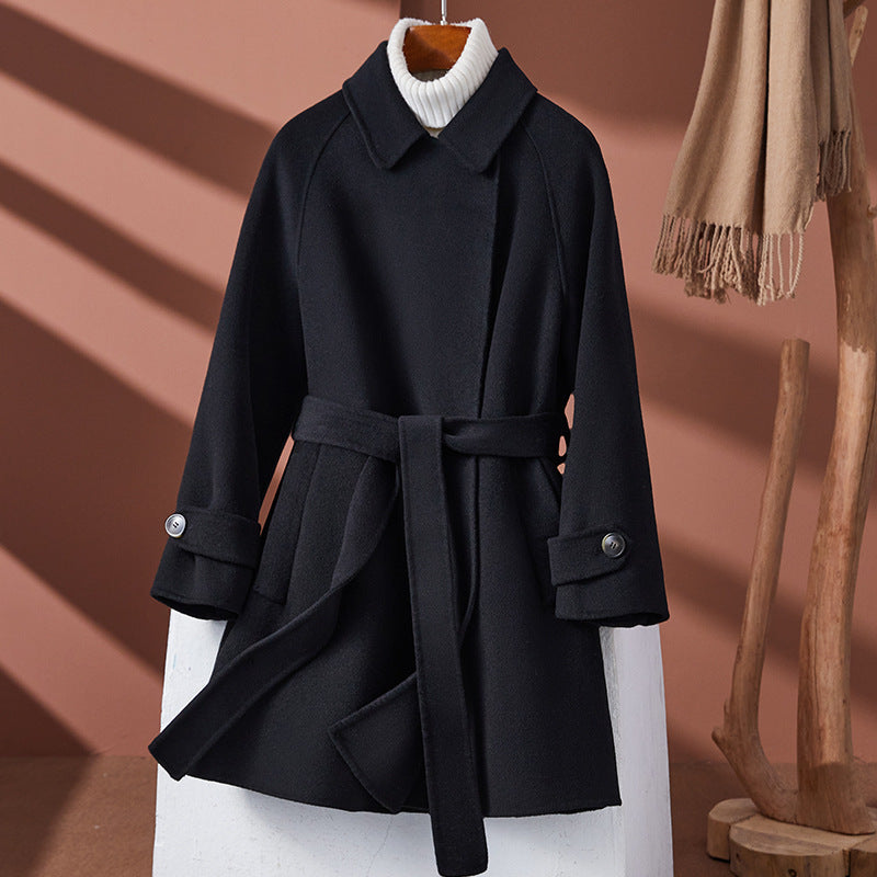 Manteau en Cachemire Réversible – Élégance et Polyvalence