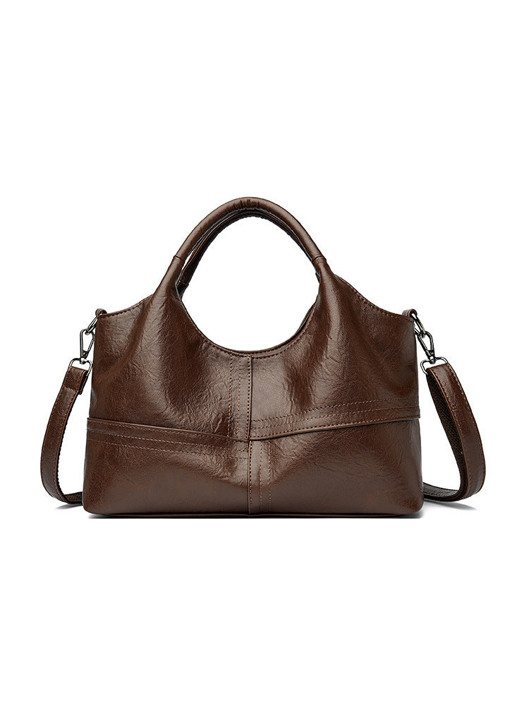 Sac Besace en Cuir Doux – Légèreté et Grande Capacité