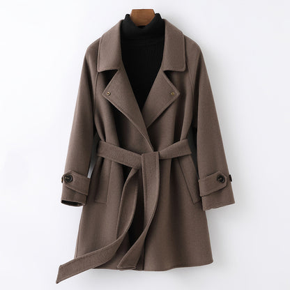 Manteau en Cachemire Réversible – Élégance et Polyvalence