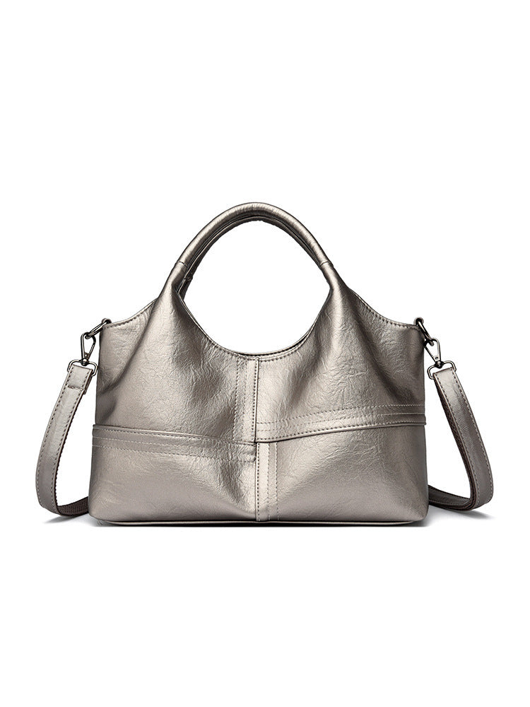 Sac Besace en Cuir Doux – Légèreté et Grande Capacité