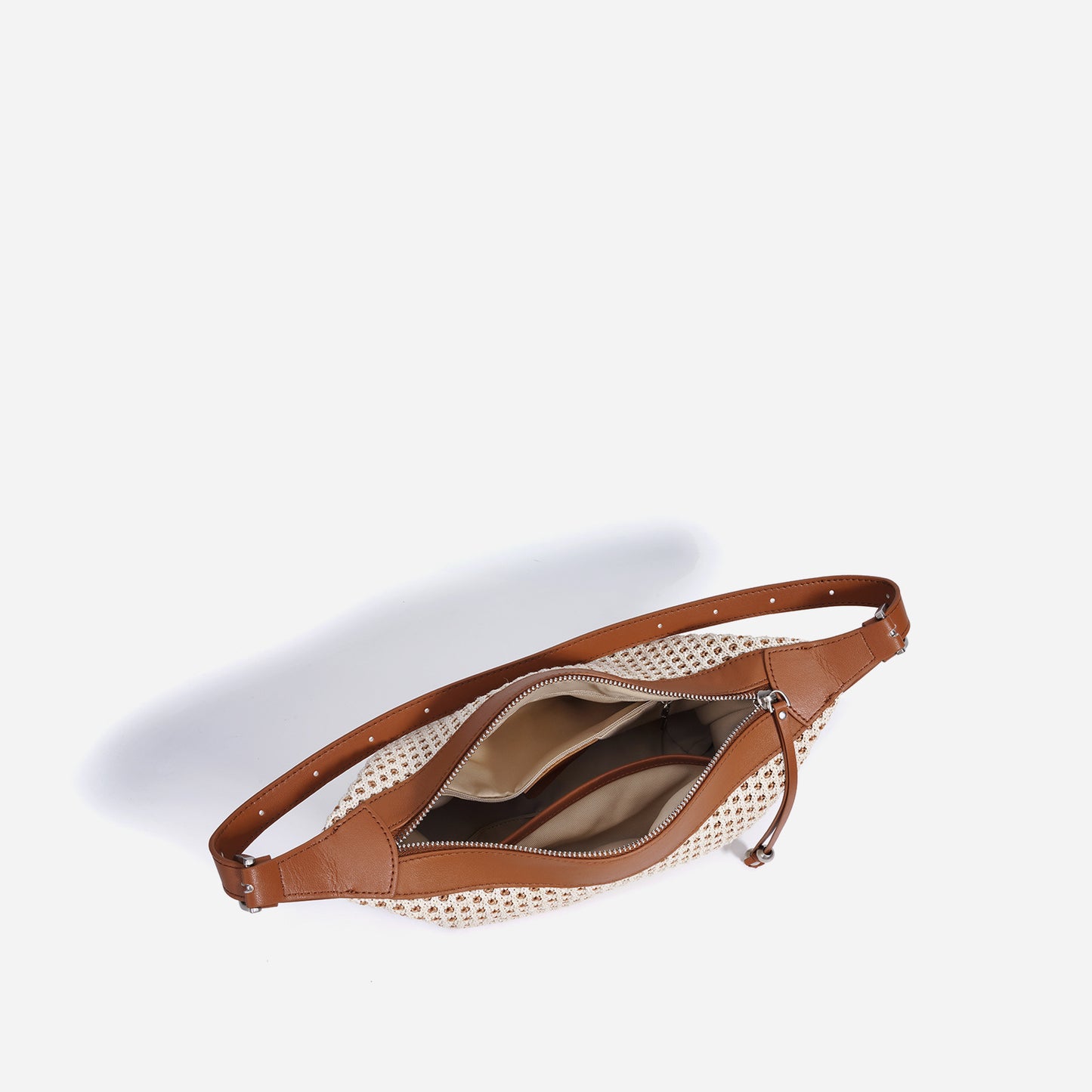 Sac à Bandoulière en Paille Tressée – Élégance Bohème