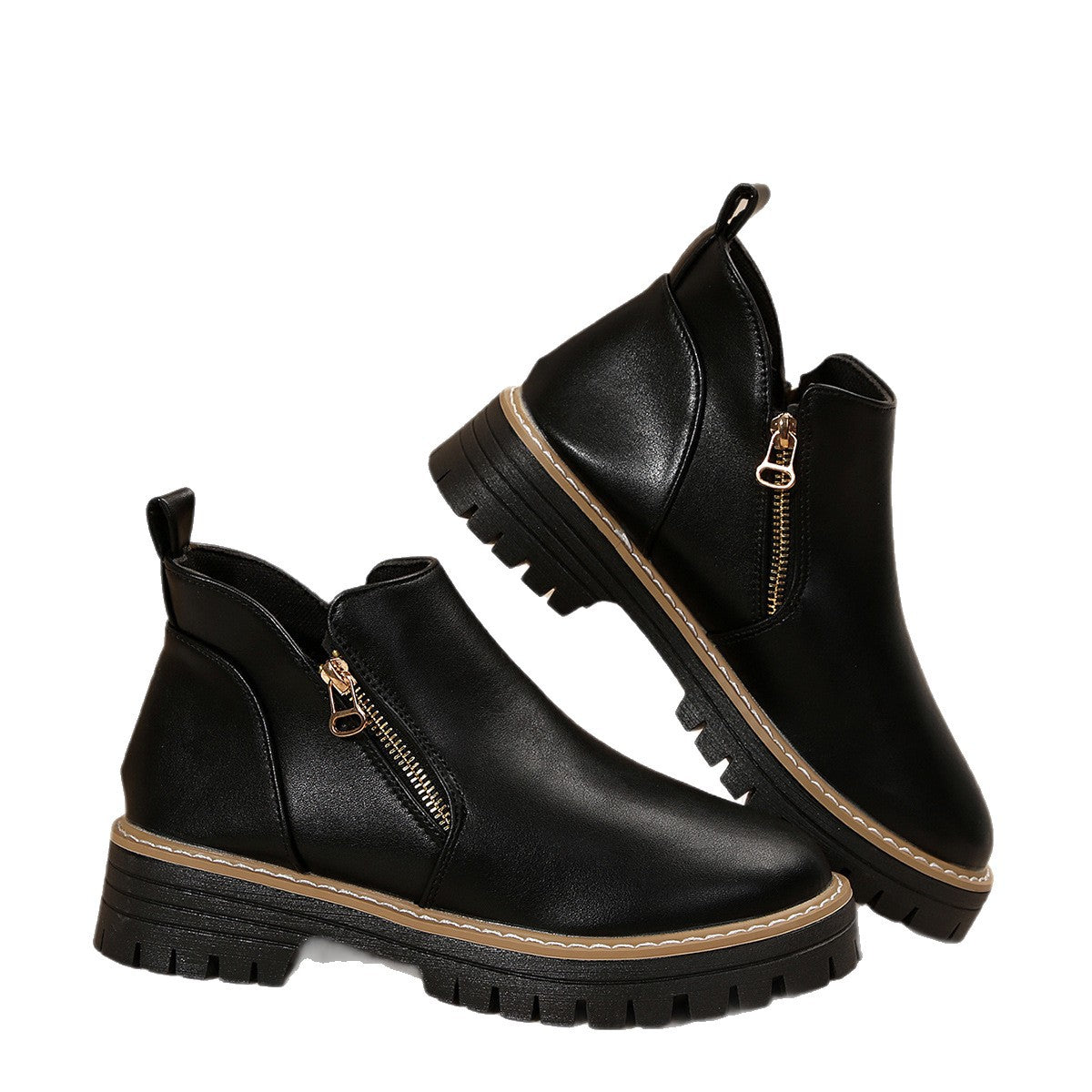 Bottines à Talon Carré – Élégance et Confort pour l'Automne-Hiver