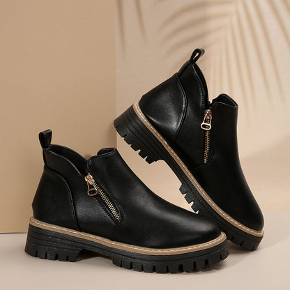 Bottines à Talon Carré – Élégance et Confort pour l'Automne-Hiver