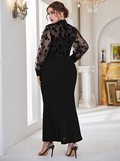 Robe Grande Taille – Style Européen & Américain, Taille Ample