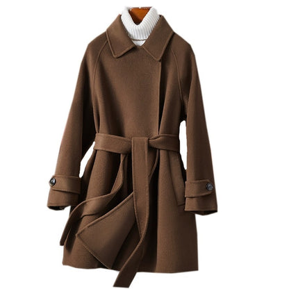 Manteau en Cachemire Réversible – Élégance et Polyvalence
