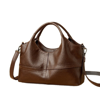 Sac Besace en Cuir Doux – Légèreté et Grande Capacité