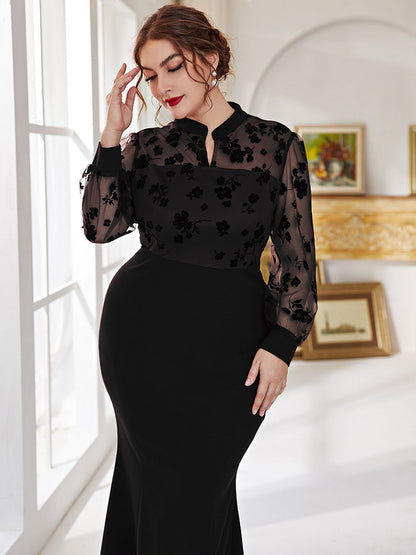 Robe Grande Taille – Style Européen & Américain, Taille Ample