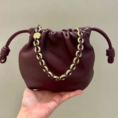 Sac à Bandoulière en Cuir Vachette – Élégance Contemporaine