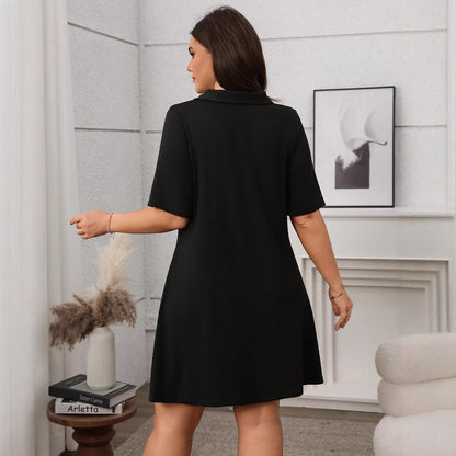 Robe Longue à Fausse Superposition avec Châle – Élégance et Confort