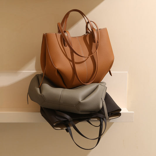 Sac à Bandoulière en Cuir de Première Couche – Élégance Intemporelle