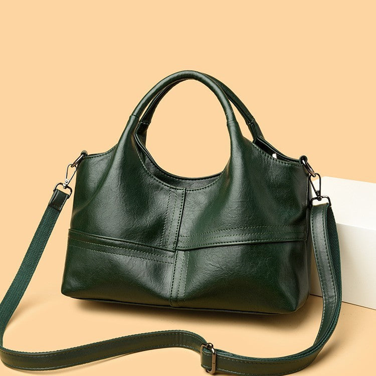 Sac Besace en Cuir Doux – Légèreté et Grande Capacité