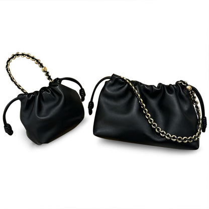 Sac à Bandoulière en Cuir Vachette – Élégance Contemporaine